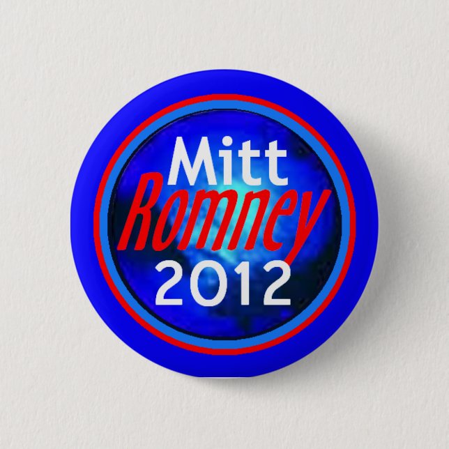 Badge Rond 5 Cm Bouton de ROMNEY 2012 (Devant)