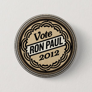 Badge Rond 5 Cm Bouton de Ron Paul 2012