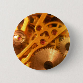 Badge Rond 5 Cm Bouton de rouages