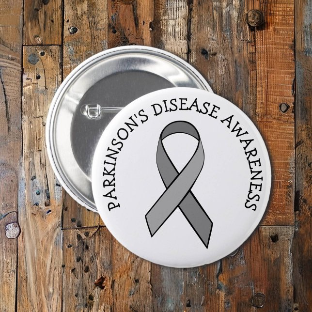Badge Rond 5 Cm Bouton de ruban de sensibilisation à la maladie de (Créateur téléchargé)