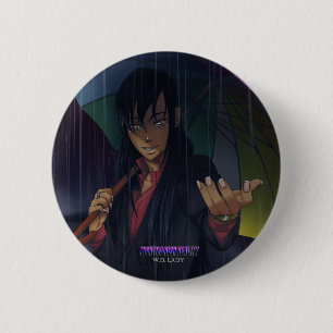 Badge Rond 5 Cm Bouton de rue (réalité cauchemardesque)