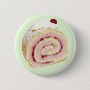 Badge Rond 5 Cm Bouton de Rullekake/Swissroll