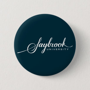 Badge Rond 5 Cm Bouton de Saybrook - marine