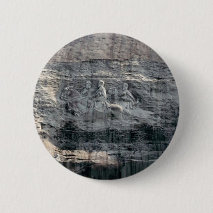 Badge Rond 5 Cm Bouton de sculpture de Stone Mountain Georgia