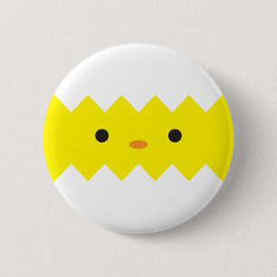 Badge Rond 5 Cm Bouton de sélection à hachures
