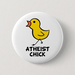 Badge Rond 5 Cm Bouton de sélection athée