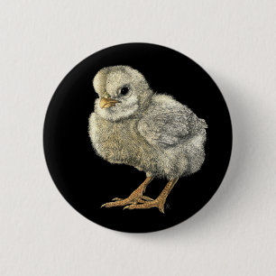 Badge Rond 5 Cm Bouton de sélection - "Brouillon dur"