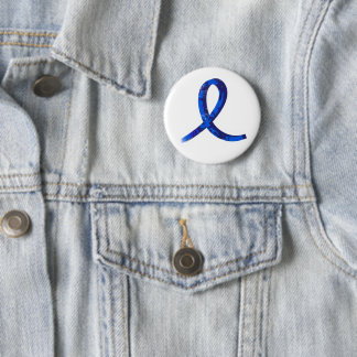 Badge Rond 5 Cm Bouton de sensibilisation au cancer