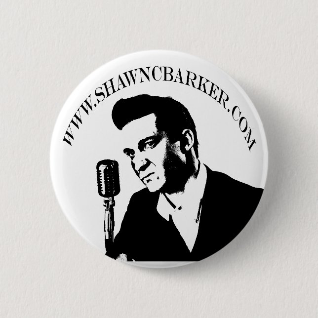 Badge Rond 5 Cm Bouton de Shawn Barker (Devant)