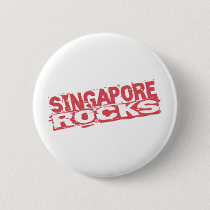 Badge Rond 5 Cm Bouton de Singapour