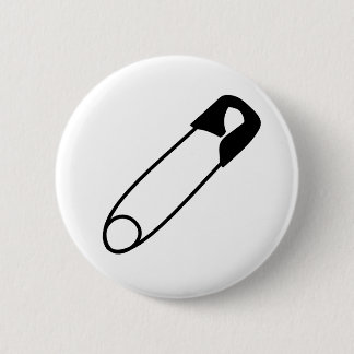 Badge Rond 5 Cm Bouton de solidarité de goupille de sécurité