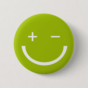 Badge Rond 5 Cm Bouton de sourire