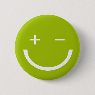 Badge Rond 5 Cm Bouton de sourire