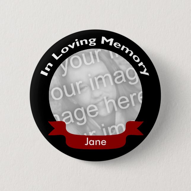 Badge Rond 5 Cm Bouton de souvenir (Devant)