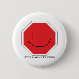 Badge Rond 5 Cm Bouton de StopMakingFriends