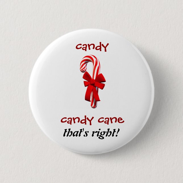 Badge Rond 5 Cm Bouton de sucre de canne (Devant)
