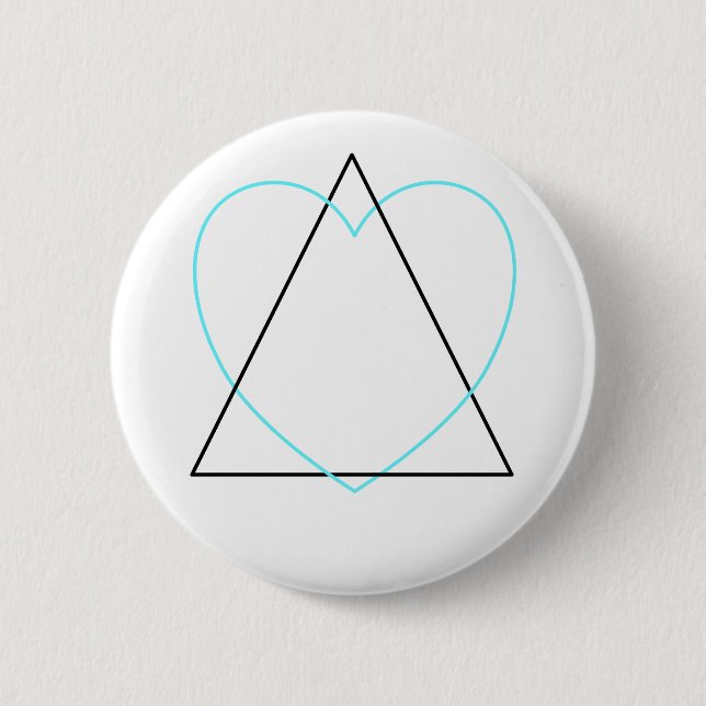 Badge Rond 5 Cm Bouton de symbole d'adoption (Devant)