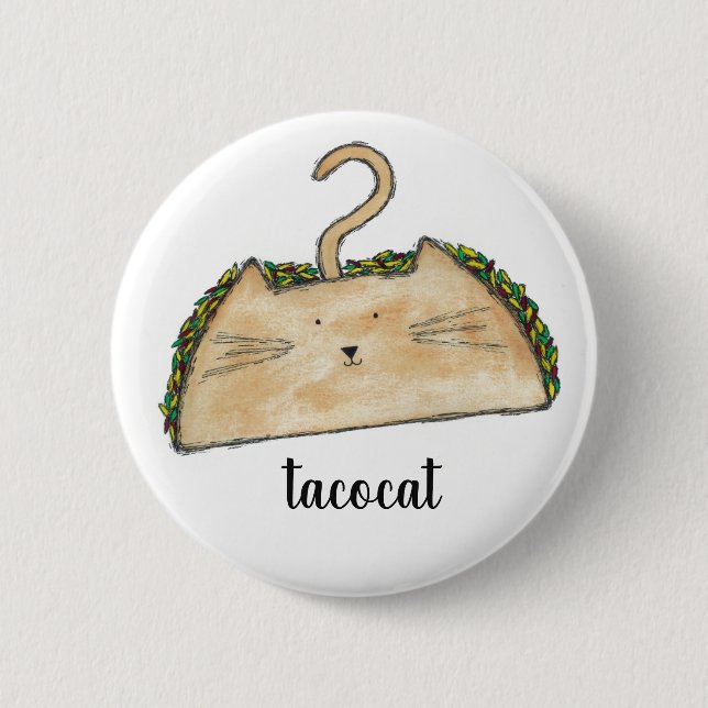 Badge Rond 5 Cm Bouton de Tacocat (Devant)