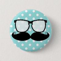 Bouton de talent de moustache