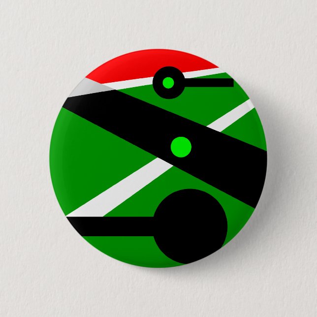 Badge Rond 5 Cm Bouton de tennis (Devant)