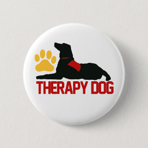 Badge Rond 5 Cm Bouton de thérapie (de thérapie)