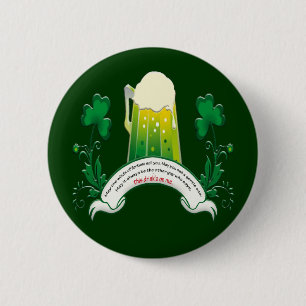 Badge Rond 5 Cm Bouton de toast irlandais