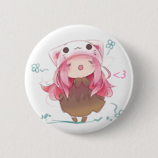 Badge Rond 5 Cm Bouton de Toeto