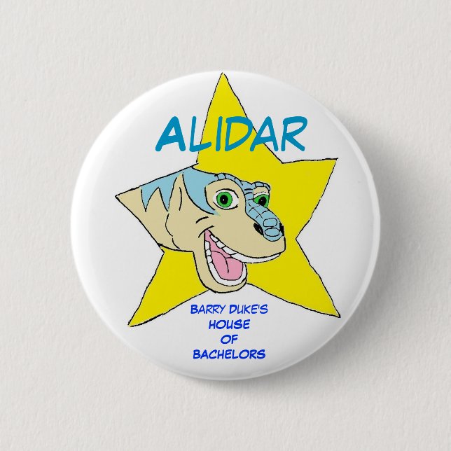 Badge Rond 5 Cm Bouton de Toon Alidar (Devant)