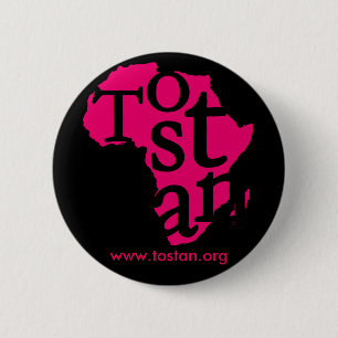 Badge Rond 5 Cm Bouton de Tostan