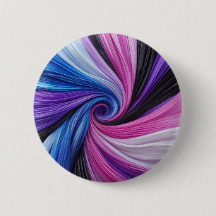 Badge Rond 5 Cm Bouton de tourbillon de couleur