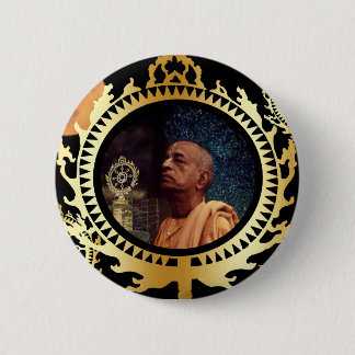 Badge Rond 5 Cm Bouton de TOVP/Prabhupada