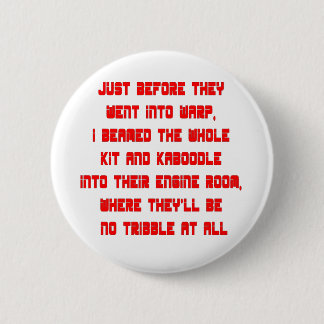 Badge Rond 5 Cm Bouton de Tribble
