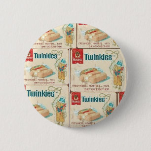 Badge Rond 5 Cm Bouton de Twinkies