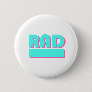 Badge Rond 5 Cm Bouton de Vaporwave - bouton de rad Vaporwave