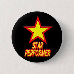 Badge Rond 5 Cm Bouton de vedette