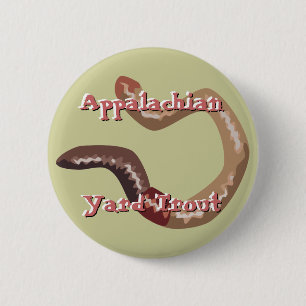 Badge Rond 5 Cm Bouton de ver de terre