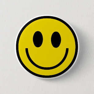 Badge Rond 5 Cm Bouton de visage