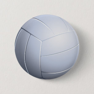 Badge Rond 5 Cm Bouton de volleyball