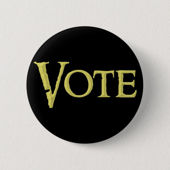 Badge Rond 5 Cm Bouton de vote, à vendre ! (Devant)