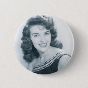 Badge Rond 5 Cm Bouton de Wanda Jackson