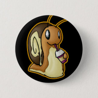 Badge Rond 5 Cm Bouton d'Ecru