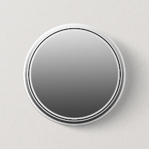 Badge Rond 5 Cm Bouton dégradé gris ROND + votre texte
