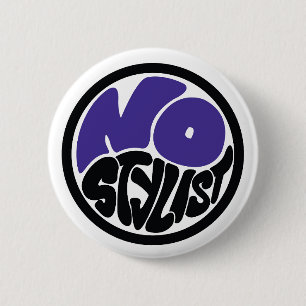 Badge Rond 5 Cm Bouton d'emblème double purp NO STYLIST
