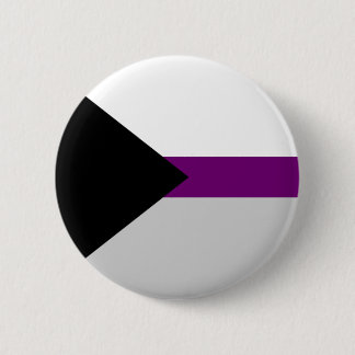 Badge Rond 5 Cm bouton Demi-sexuel de drapeau