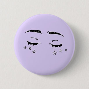 Badge Rond 5 Cm Bouton d'enfant d'étoile