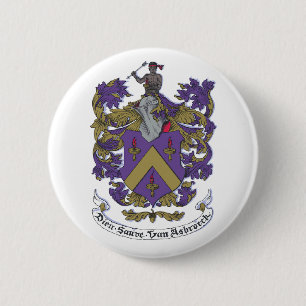 Badge Rond 5 Cm Bouton d'épingle de la crête de famille