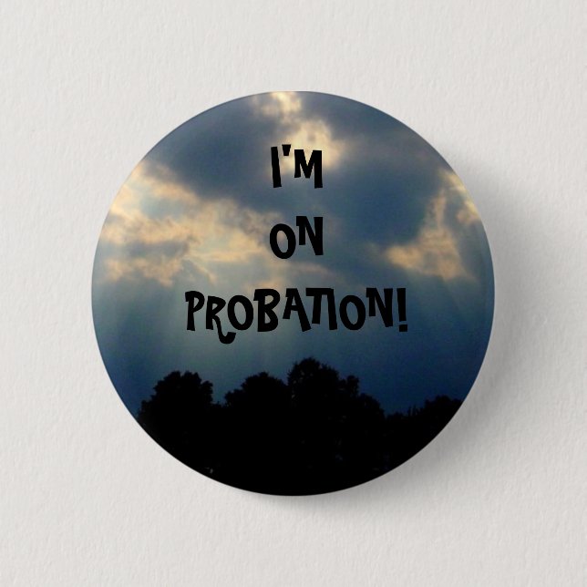Badge Rond 5 Cm Bouton d'épreuve (Devant)