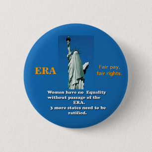Badge Rond 5 Cm Bouton d'ÈRE, amendement d'égalité des droits p