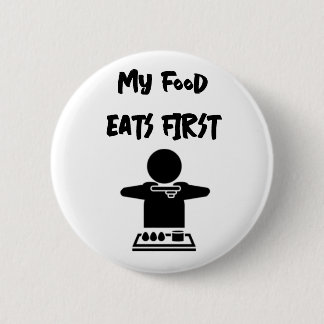 Badge Rond 5 Cm Bouton des Foodies