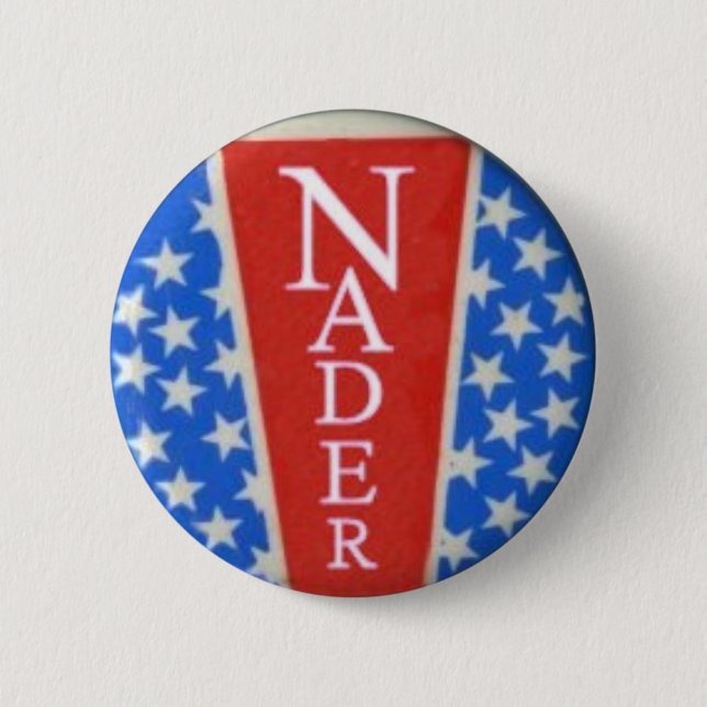 Badge Rond 5 Cm Bouton d'étoile de Nader (Devant)